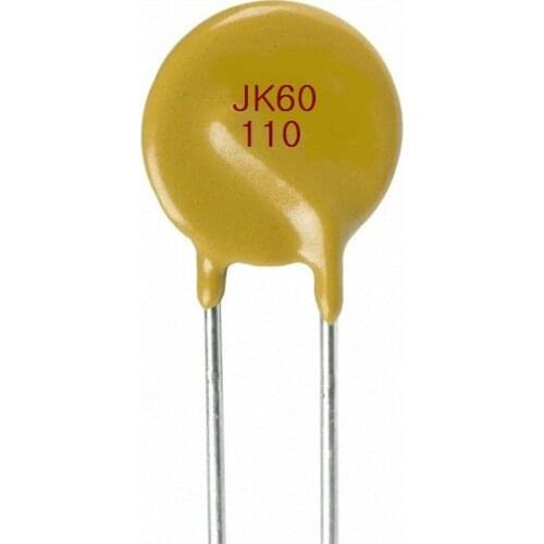 Direct plug in self recovery fuse JK60-110 60V 1.1A 1100MA PPTC
