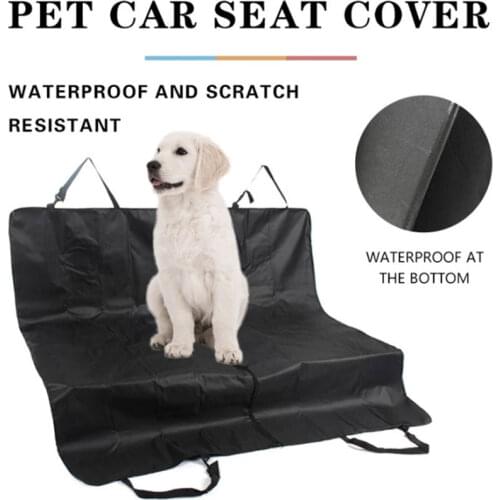 Dog Car Seat Cover Foldable Waterproof Pet Car Mat Hammock For Small Medium Large Dogs Travel Car Rear Back Seat Safety Cushion