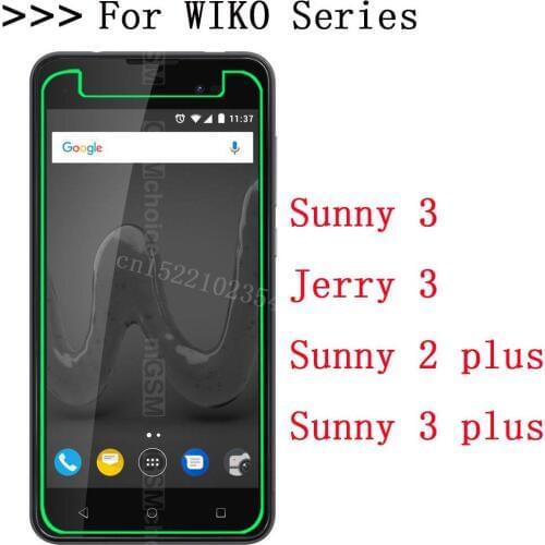 Film Ultrathin Tempered Glass For Wiko Sunny 2 plus 3 plus Jerry 3 Screen Protector Phone Cover 5