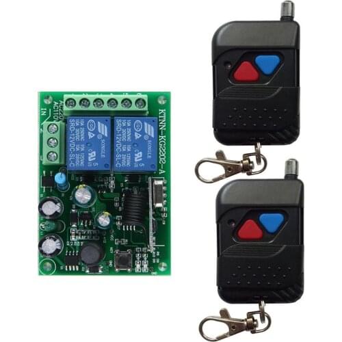 Universal 433mhz AC85V 110V 120V 125V 220V rf wireless remote control lighting/lamp switch transmitter & receiver