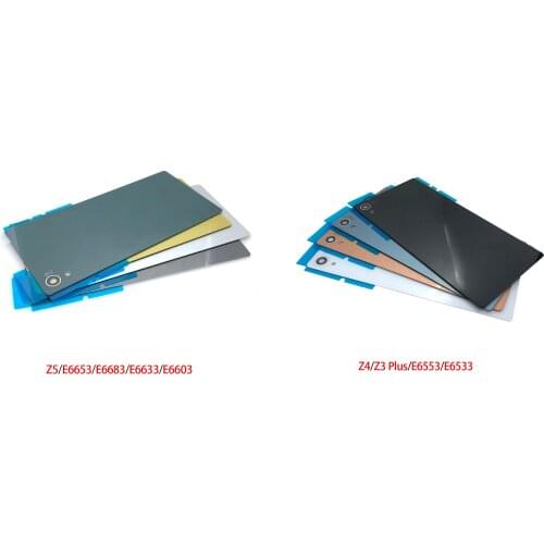 Rear Housing Case For Sony Xperia Z5 Compact Z5 mini E5803 E5823 Battery Back Cover Battery Door With Adhesive Sticker