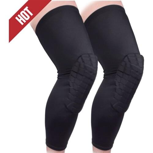 1 Pair Knee Sleeve Pad S/M/L Braces Protection Durable protect knee from hurt for Kids Youth and Adult Free Shipping