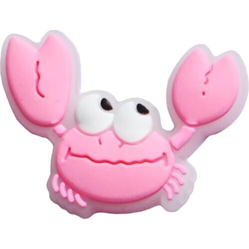 10 pcs Sea Animals Kids Souvenir Early Teaching Gift Crab/Fish/Starfish/Dolphin/Whale Night Light Glow Shoes/Bracelet Charms