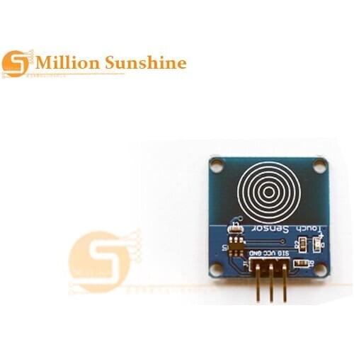 5pcs TTP223 TTP223B Jog digital touch sensor capacitive touch touch switch modules Accessories For Arduino 2-5.5V Power Supply