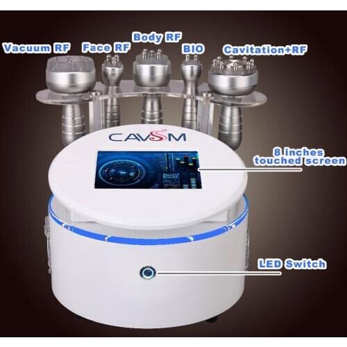 5 in1 dissolve fat physiotherapy 40K ultrasound slimming cavitation machine fat burning machine home use