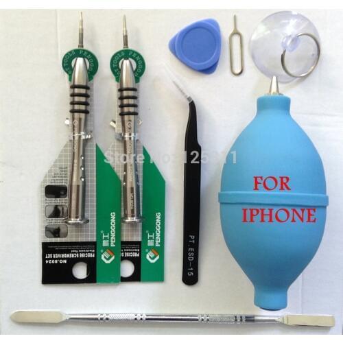 8 IN 1 Repair Opening Tool Kit With 5 Point Star Pentalobe Torx Screwdriver iPhone 4 4G 5G 5S 6