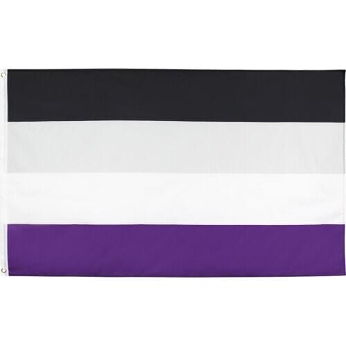 90x150cm LGBTQIA Ace Community Asexuality asexual pride Flag
