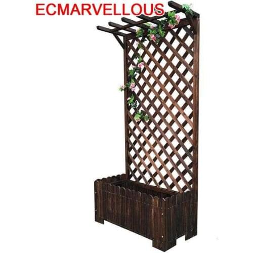 Wooden Shelves Table Balkon Estante Flores Varanda Repisa Para Plantas Indoor For Outdoor Balcony Flower Shelf Rack Plant Stand