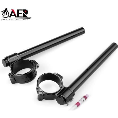 JAER Motorcycle Racing CNC 55mm Clip on Ons Clipon fits for BMW R NINE T 2014-2019 fork Handle Bars Handlebars