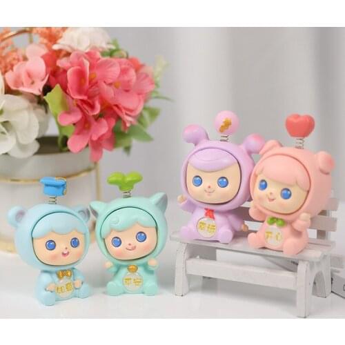 Cute Baby Doll Wedding cake topper Party Cupcake Topper Dessert Gift For Birthday Wedding Cakes Decoration