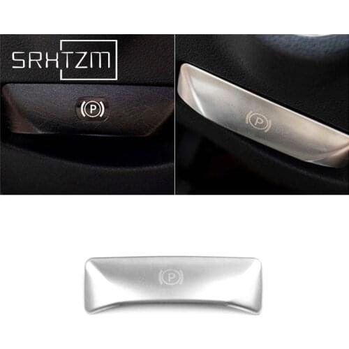 P Button Foot Brake Release Switch Decoration Stainless Steel Stickers For Mercedes Benz E Class W212 C Class W204 Glk