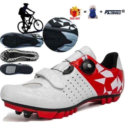 2021 new MTB bicycle mountain bike shoes MTB sports shoes mens shoes clay racing clit bicycle highway SPD speed non slip shoes