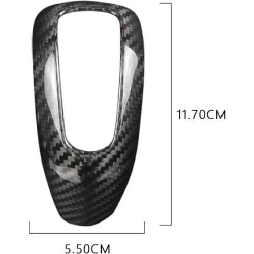 Addon Carbon Fiber Gear Shift Head Cover Knob Trim fit For Cadillac CT6 2019-2020 XT4
