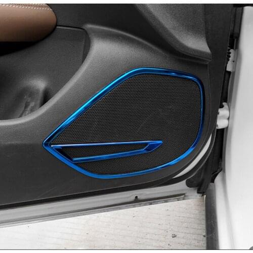 Lsrtw2017 Car Interior Door Sound Speaker Frame Cover for Buick Regal Opel Insignia 2017 2018 2019 2020 2021 Accessories Auto