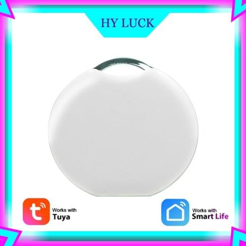 Tuya Mini Waterproof Tracker Vehicle Smart Life APP Remote Control Bluetooth Smart Tags Key Kid Anti-lost Device Track Supply
