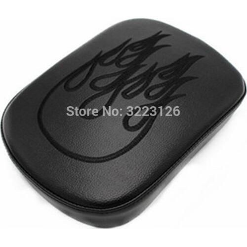 Motorcycle Suction Cup Seat Pillion Pad Rear Passenger Solo Saddle Anti-Skid Cushion for Harley Bobber Chopper Custom Super Low