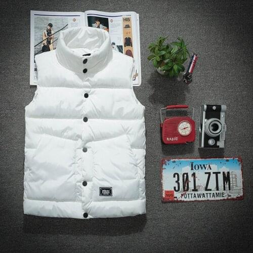Winter Warm Down Cotton Vest For Men Autumn Casual Male Parka Sleeveless Jacket Varsity Mens Thick Ultralight Waistcoat 5XL