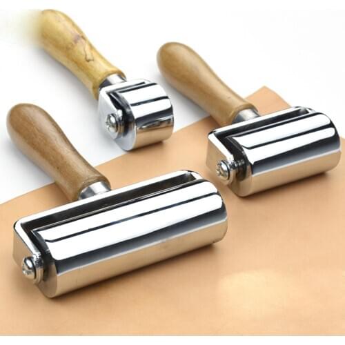 S/M/L Type Idler Wheel Leather Pressure Bonding Tool Handworking