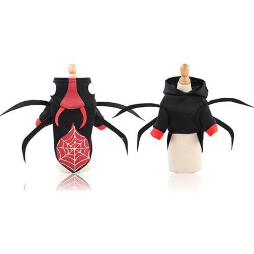 Halloween New Spider Beetle Transformed Dog Clothes Pet Coat Pets Clothes Festive Party Atmosphere Decoration Supplies