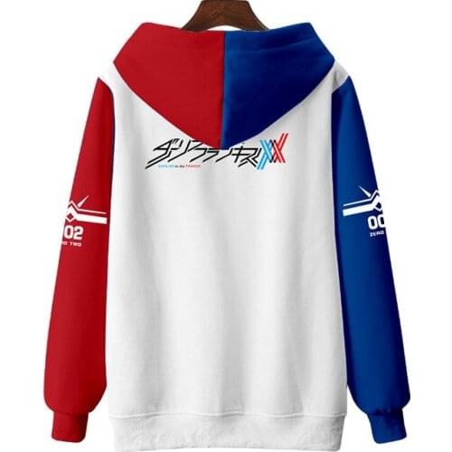 2021 Autumn Winter Sweatshirts darling in the franxx 3D Digital Printing Hoodies Men/Women Fashion Streetwear Hoodie Pullover