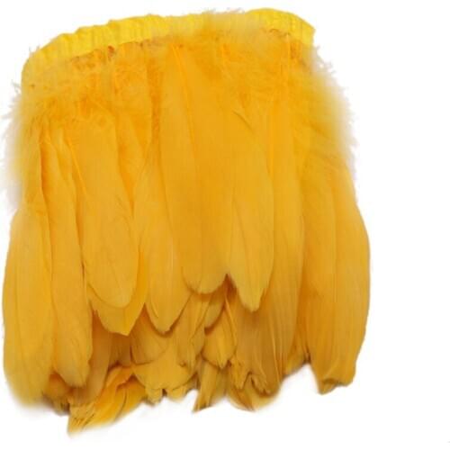 Goose Feather Fringe Sewing Trim for DIY Costume Wedding Decor
