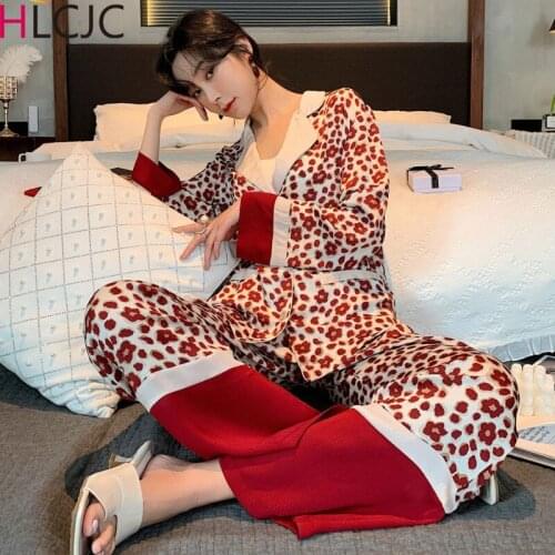 Oversize Womens Shirt Pants Pajamas Sets Sleepwear Home Wear Nightgown Suit Spring Autumn Sleepshirts Pyjamas Femme Home Clothes