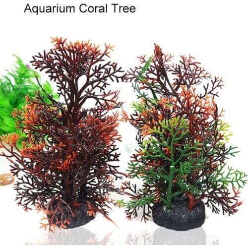 Underwater Artificial Aquarium Decor Plants Water Weeds Ornament Aquatic Plant Fish Tank Grass viewing Decoration Accessories
