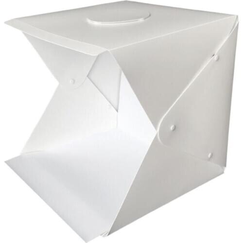 Portable 30x30cm Mini Folding Lightbox LED Light Photography Studio Softbox