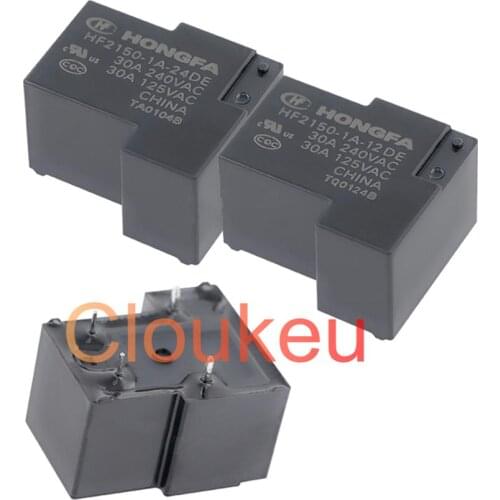 Relay HF2150-1A-12DE 24DE 12V 24V 30A 4pin T90