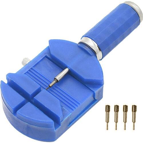 Wrist Bracelet Watch Band Link Slit Strap Remover Adjuster + 5 Pins Repair Tools ~ LL