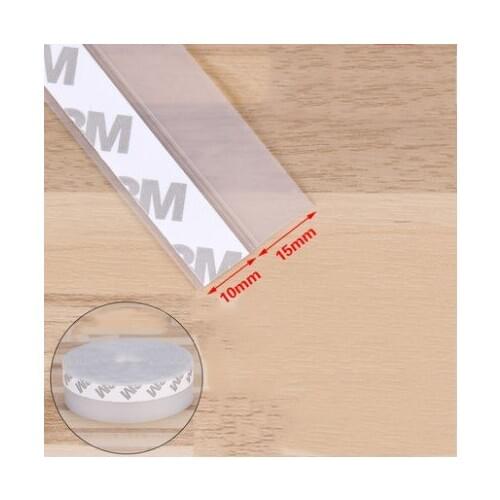 1Meter 5Colors Self adhesive 3M Glue Door Window Draught Anti-Dust Insect Seal Strip Soundproofing Weatherstrip Sealing Strip