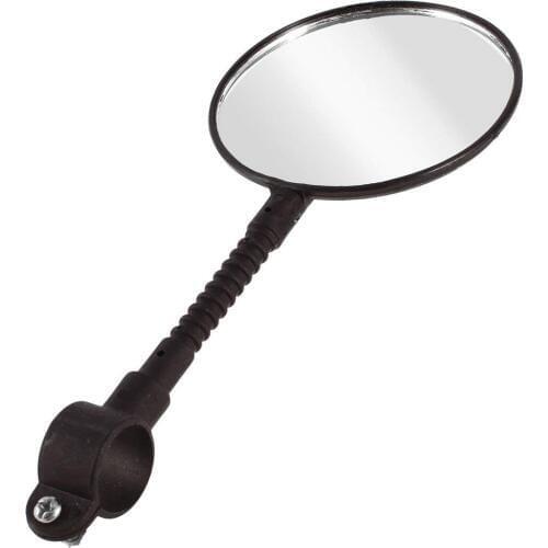 Uxcell Black Round Plastic Motorcycle Vehicle Rear View Blind Spot Mirror