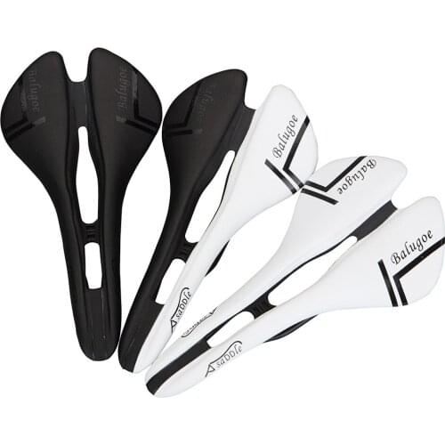 Outdoor Road/MTB Bicycle Saddle Comfortable Nylon Fiber Floor Soft Leather Surface Cycling High Quality Cushion Bike Accessories