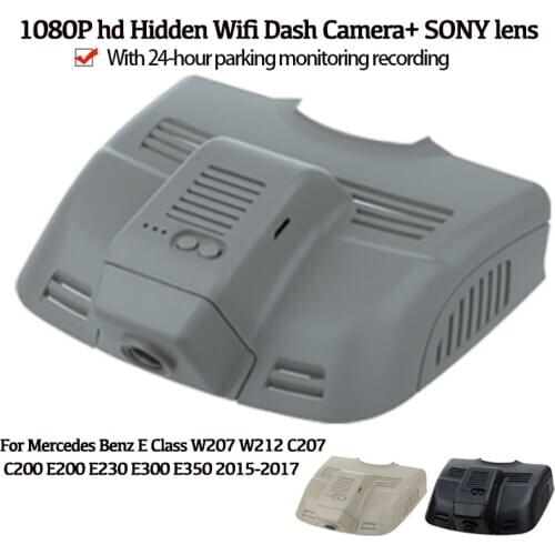 Car Driving Video Recorder Car Front Dash Camera For Mercedes Benz E Class W207 W212 C207 C200 E200 E230 E300 E350 2015-2017