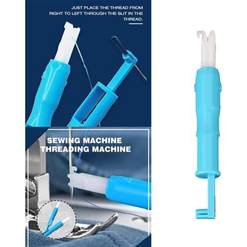 1 Pc Sewing Machine Needle Threader Quick Sewing Threaders Needle DIY Sewing Tools Inserters For Elderly Housewife Tools