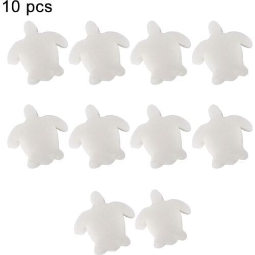 10PCS Oil Absorbing Sponge Swimming Pool Hot Tub And Spa Turtle Absorb Sludge Dirt Spa Scum Absorber Cleaners Sponge