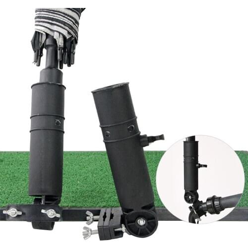 2020 Durable Golf Club Umbrella Holder Stand Black Connector Stand For Bike Buggy Cart Baby Pram Wheelchair Universal Accessory