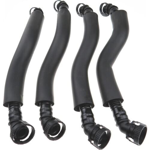 4Pcs Oil-Water Separator Exhaust Hose 06H103226A, Suitable For A4 A5 Q5 1.8 2.0 TSI Passat B6 B7 Tiguan Golf 5 6 MK6 7 MK7 Seat