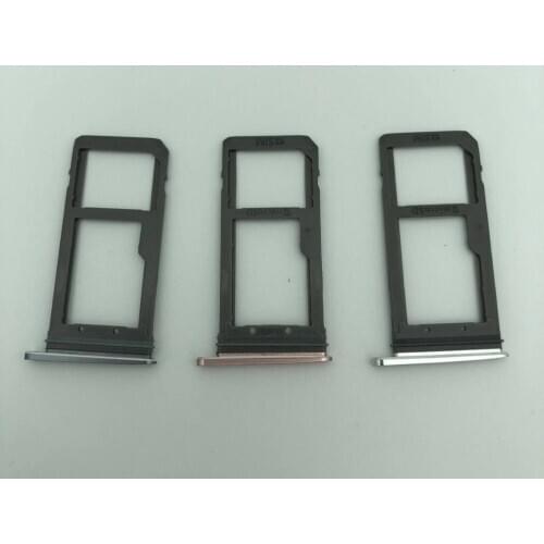 50pcs Original New Simtray For Phone S7 White/silver/gold Card Slot Replacement For Mobile Phone Repair Refurbish