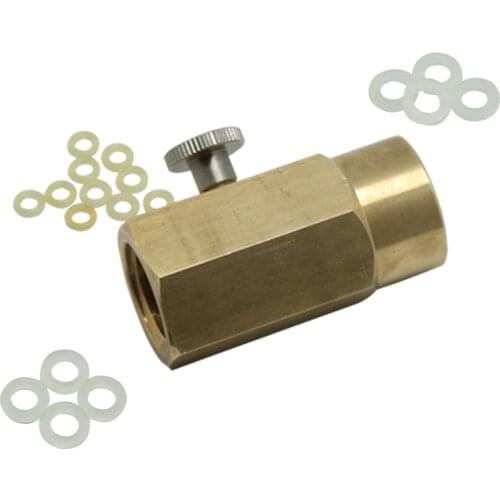New Model Soda CO2 Adapter CAN WORK FOR RPV VALVE for Filling Stream and Soda Club with US CGA-320 Thread or W21.8
