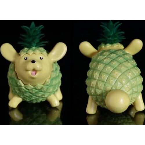 Anime Fruit Fairy Series The same fruit Fairy Play Pineapple Dog Valentines Day Gift Doll Decoration Approximately 11cm