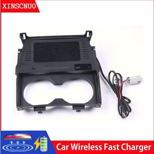 Car Accessories For Mazda3 Axela 2020 wireless mobile charger QI wireless Fast charging phone Car Charging Pad