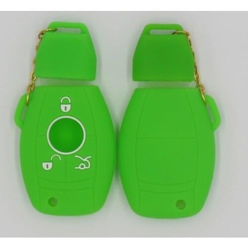 For Benz Brabus 451 Silicone Car Key Case Cover for Benz Smart 450 City Coupe Cabrio Crossblade Fortwo Roadster K Forfour Key