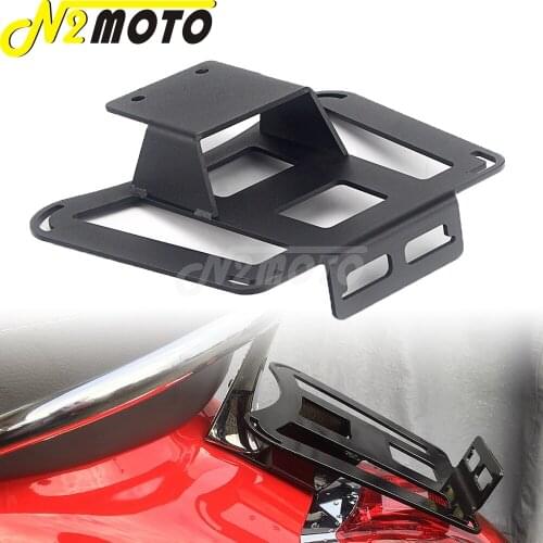 Motorcycle CNC Black Rear Shelf Holder Luggage Rack Cargo Bracket Accessories For VESPA Sprint Primavera 150 GTS 300 2017-2019