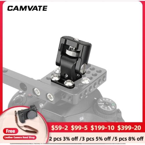 CAMVATE Camera Monitor Holder With 1/4" Thumbscrew Mount C2013