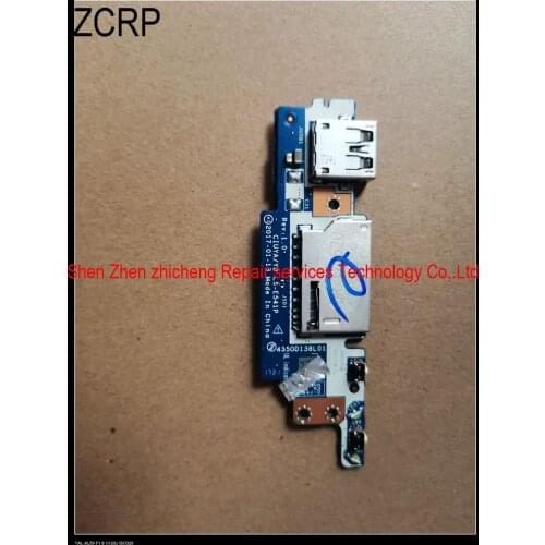 For Lenovo Flex 5-1470 1570 Power Button board USB Card Reader board LS-E541P 4350D138L01