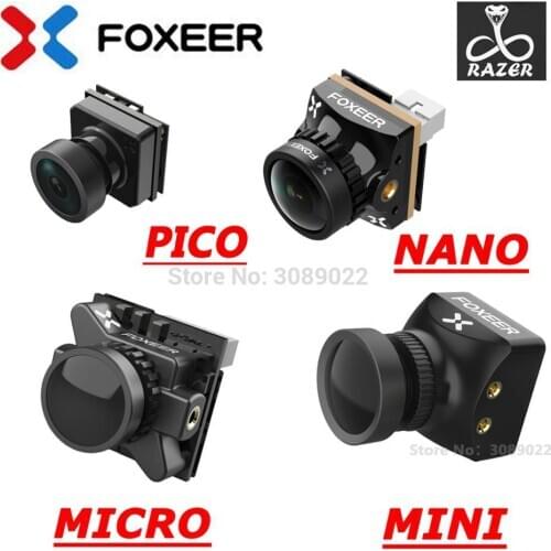 Foxeer Razer Mini / Razer Micro/ Razer NANO 1200TVL PAL/NTSC Switchable 4:3 16:9 FPV Camera For FPV Racing Drone upgrade version