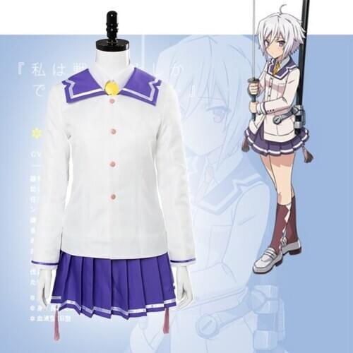 Anime Comic Katana Maidens Toji no Miko Cosplay Costumes Itomi Sayaka Cosplay Costume School Uniforms Clothes Suits Dresses