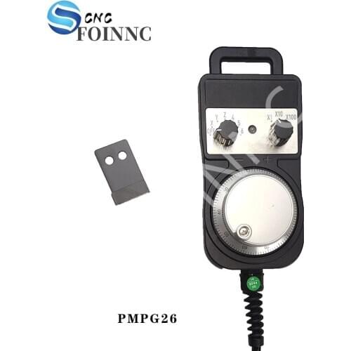 4/6-axis MPGCNC electronic handwheel mach3 controller FAGOR GSK Siemens Mitsubishi 5V manual pulse generator metal handwheel