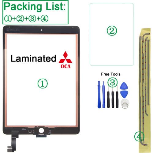 A1566 A1567 Touch Screen Digitizer lens Sensor 9.7'' inch For Ipad air2 Ipad air 2 touch screen glass digitizer front Glass